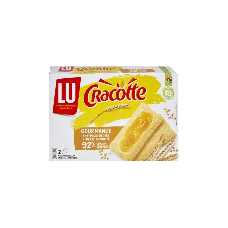 LU Cracotte Gourmande 92% cereals 250g