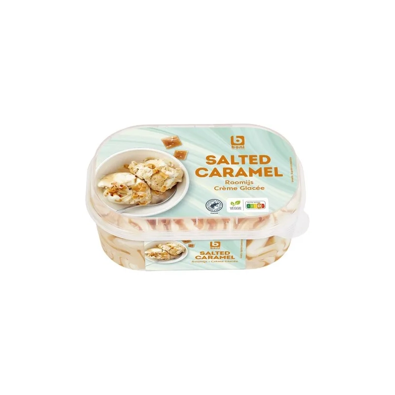 BONI Glace salted caramel 900ml