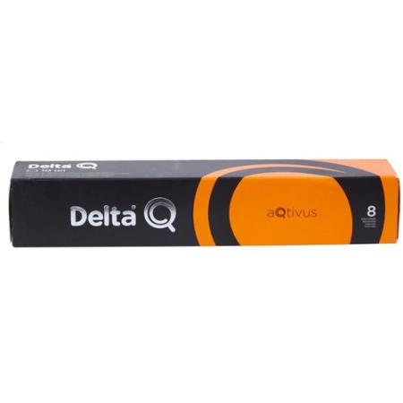 DELTA Aqtivus 8, espresso équilibré et intense Café 10 Capsules