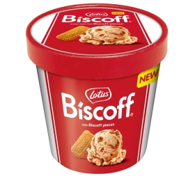 LOTUS Biscoff Glace en Pot Caramel Biscuits 425ml