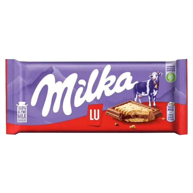 MILKA & LU Biscuits 87g