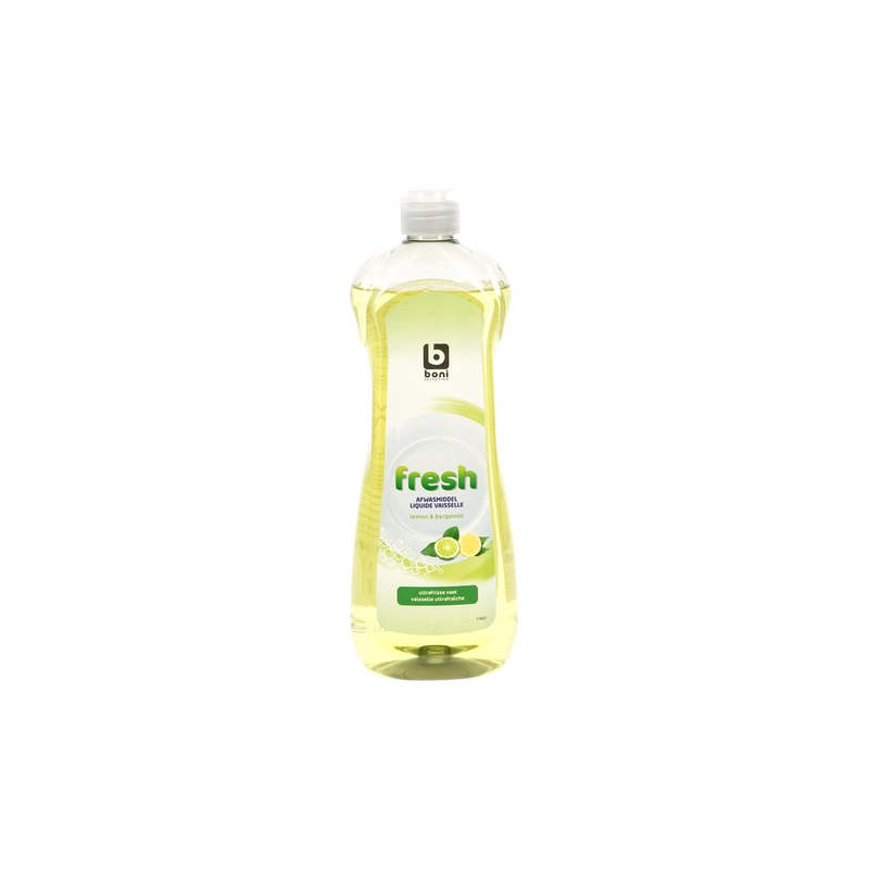 BONI Fresh liquide vaisselle citron & bergamote 750ml
