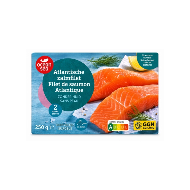 OCEAN SEA Atlantic salmon fillet 2 pieces