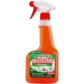 MISTOLIN Dégraissant puissant 545ml – Mehrzweckreiniger mit Spray für Küche, fettige Oberflächen und hartnäckigen Schmutz