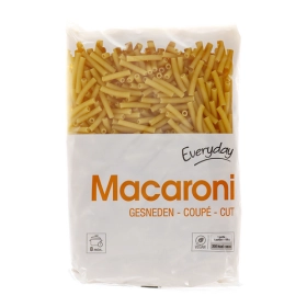 EVERYDAY Macaroni coupé 500g