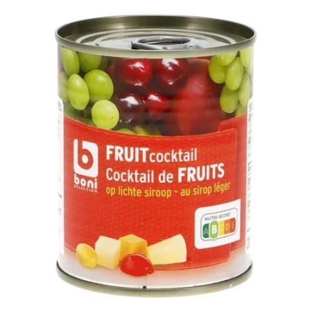 BONI Cocktail de fruits sirop léger 200g