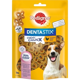 Pedigree Chewy Chunx Chicken Snacks, kleine Hunde 5-15 kg, 68 g