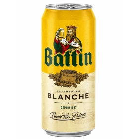 BATTIN Blanche 4,8 % vol canette 50cl