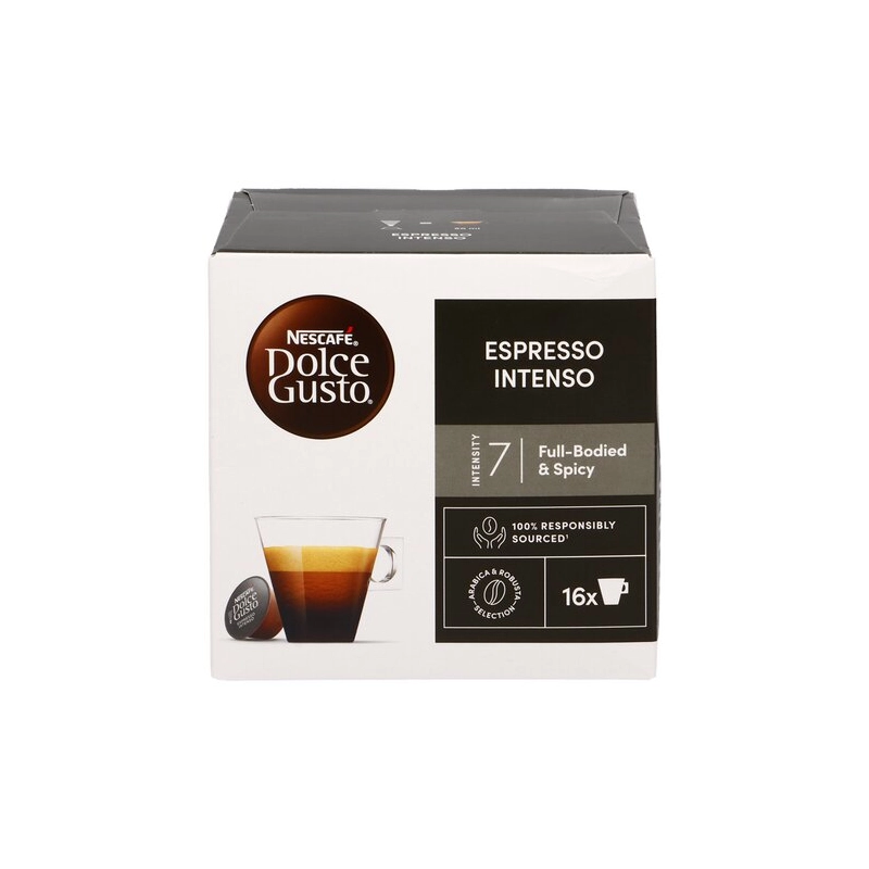 NESCAFÉ DOLCE GUSTO Espresso Intenso Capsules – 16 capsules