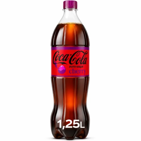 Coca Cola Cherry Zero sugar 1,25L