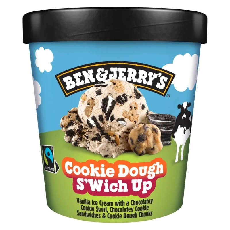 Ben & Jerry's Cookie Dough Swich Up 465ml