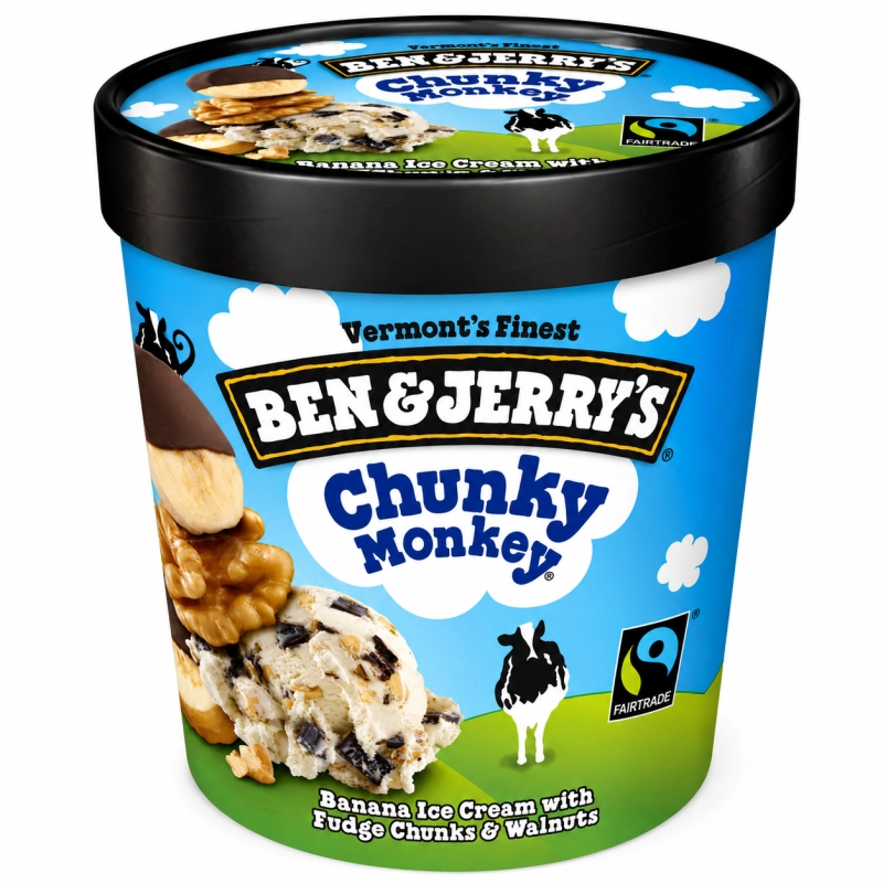 Ben & Jerry's Chunky Monkey 465ml