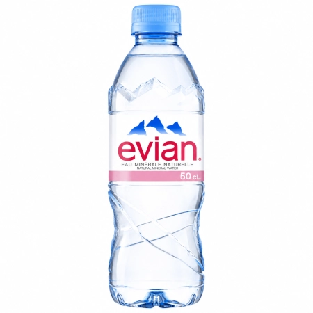 EVIAN Eau plate 50cl