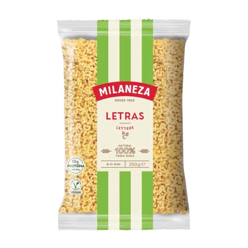 Milaneza Letras 250g