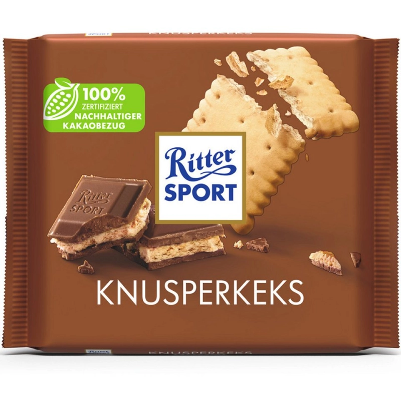 Ritter Sport Knusperkeks chocolat 100g