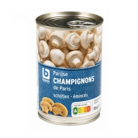 Boni Champignons de Paris Émincés en Conserve 390g