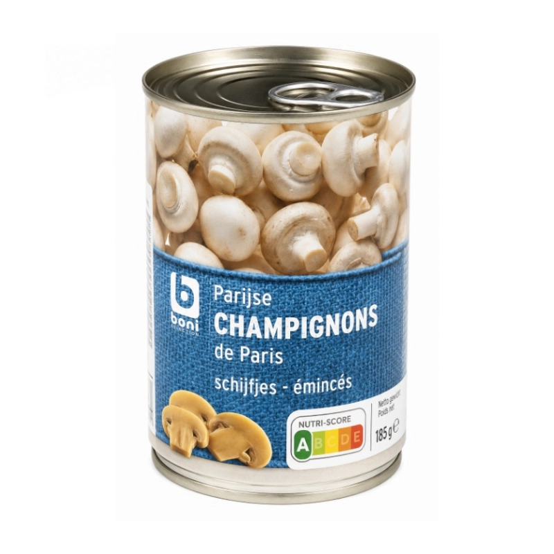 Boni Sliced ​​Button Mushrooms Canned 390g