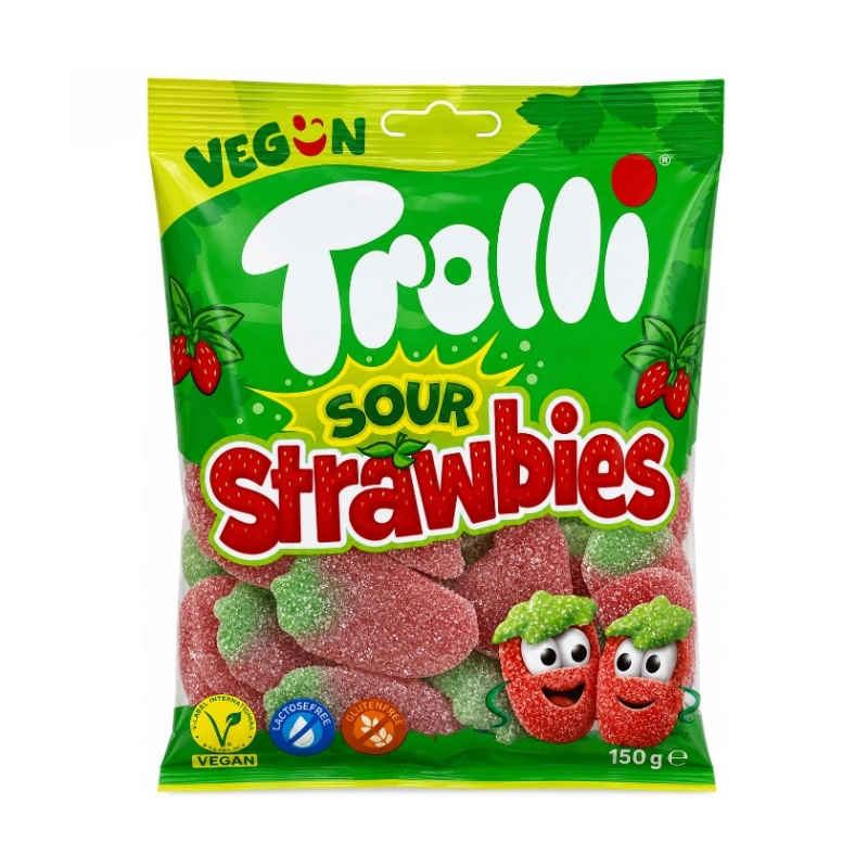 Trolli Sour Strawbies 150g