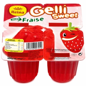 Gélatine Fraise 4x100g