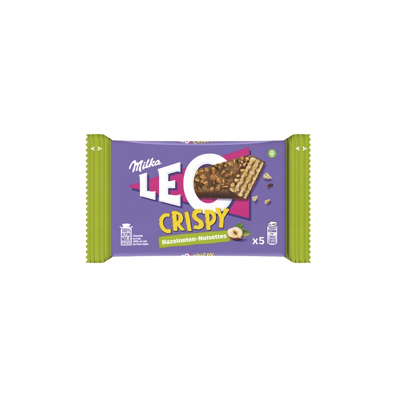 MILKA Crispy nuts 5x31.5g