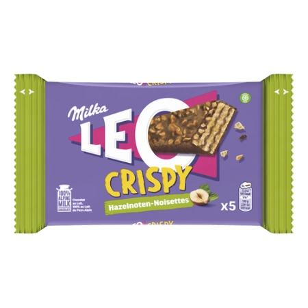 MILKA Crispy nuts 5x31.5g