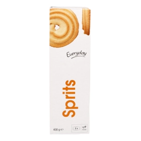 EVERYDAY shortbread biscuits Sprits 2x200g