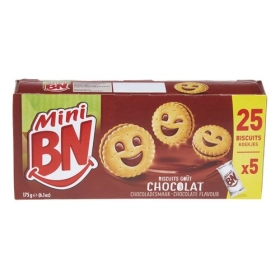 BN MINI biscuits chocolat 175g