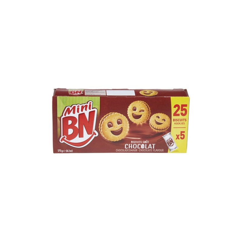 BN MINI biscuits chocolat 175g