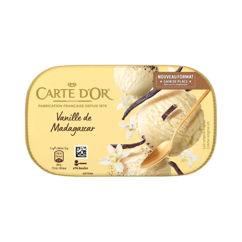 CARTE D’OR Madagascar Vanilla Ice Cream 900ml