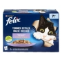 FELIX senior Jelly Tuna, Beef, Salmon, Chicken 12x85g