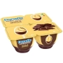 Danone Danette Chocolate vanilla dessert cream 4 jars of 125g