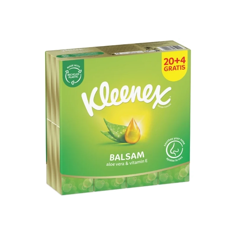 Kleenex Mouchoirs Balsam 24 packs