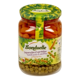 BONDUELLE Petits Pois & Carottes Bocal 530g