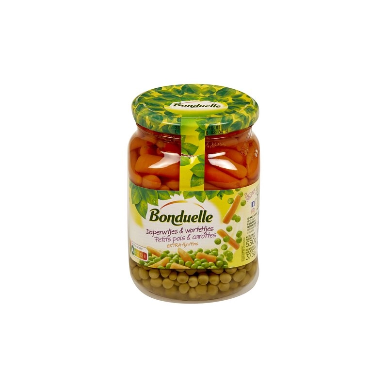 BONDUELLE Peas & Carrots Jar 530g