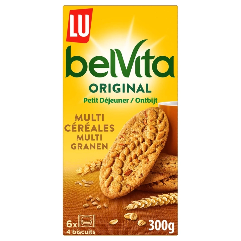 LU BELVITA Petit Déjeuner multi céréales 15pc