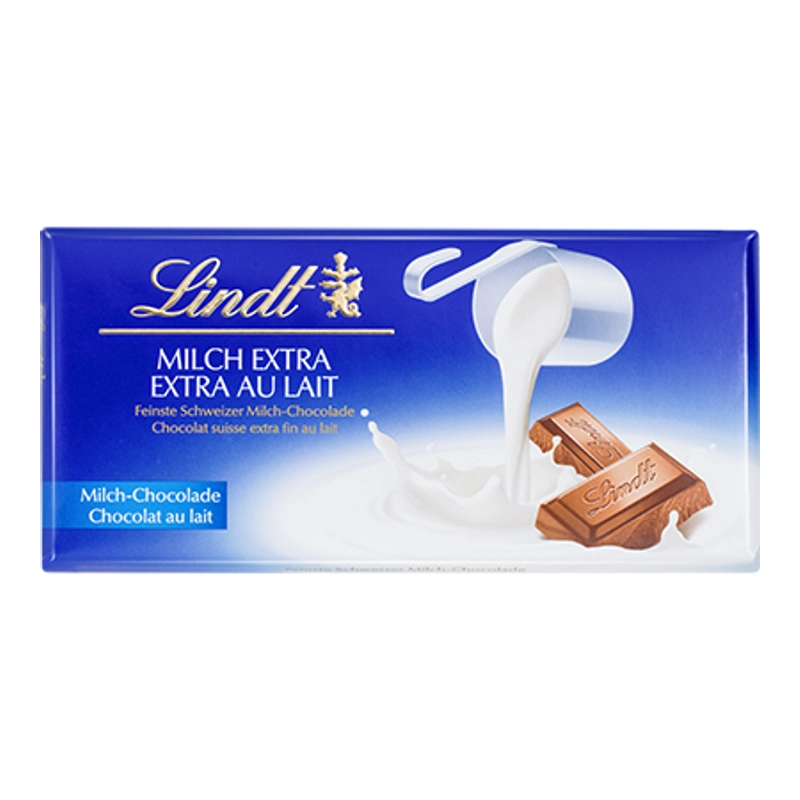Lindt tablette au chocolat lait 100g