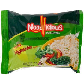 Noodlicious Instant noodles pack Vegetable flavor 65g