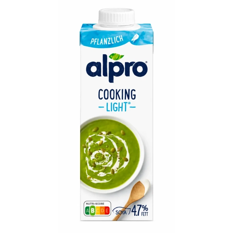 ALPRO Light Soya cooking cream 5% M.F. brick 25cl
