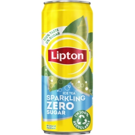 Lipton Ice Tea Zero sucre pétillant 33cl