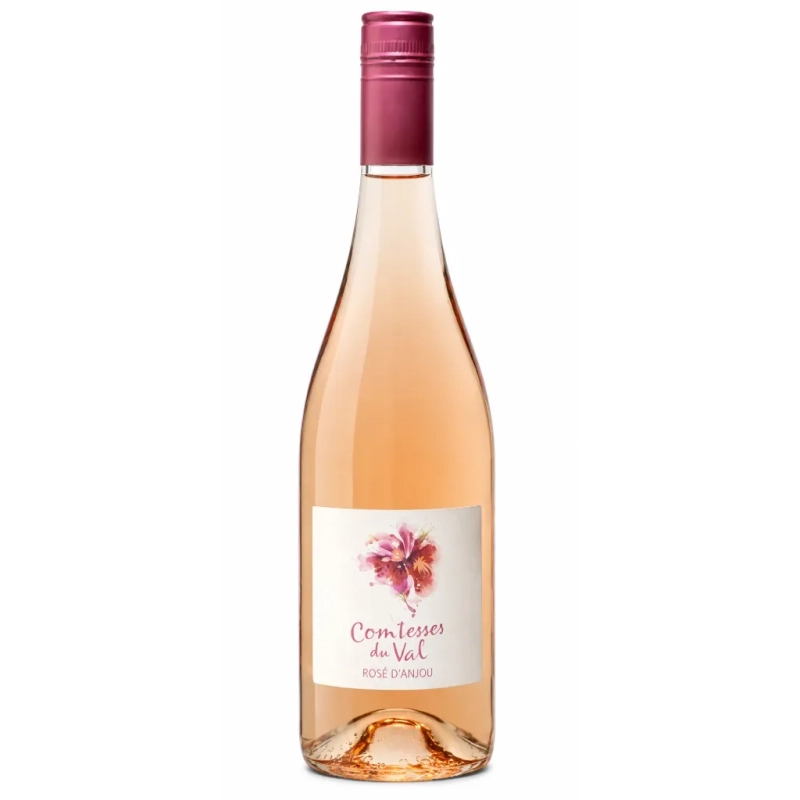 Comtesses du Val - Vin rosé d'anjou 10,5% vol 75cl (France)