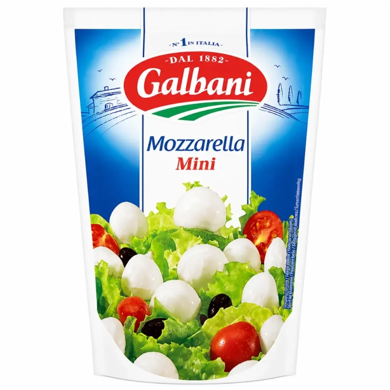 GALBANI Mozzarella mini 20 pièces 150g