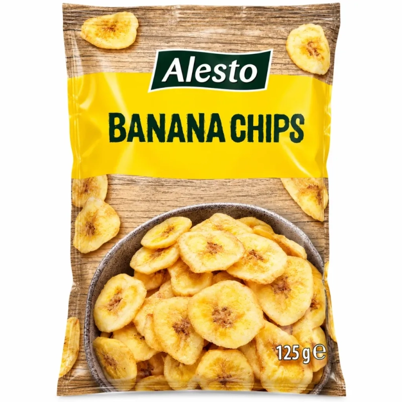 ALESTO Banana chips 125g