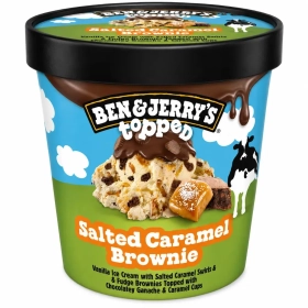 Ben & Jerry's Salted Caramel Brownie Ice Cream 438ml