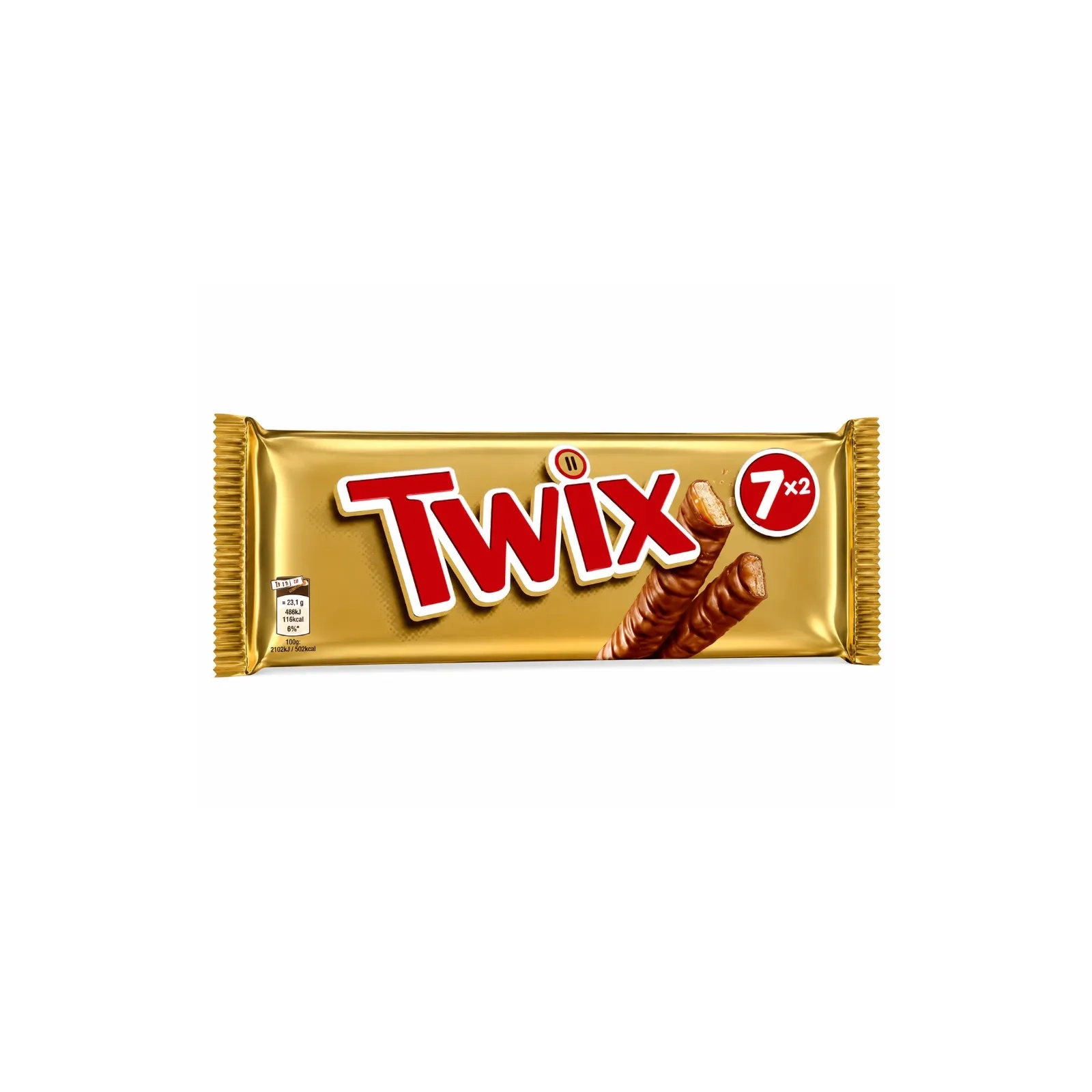 TWIX Barres de chocolat 7x50g
