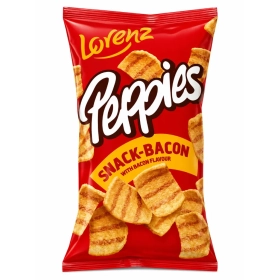LORENZ Peppies Snack-Bacon chips 75g