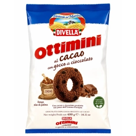 DIVELLA Ottimini Cocoa biscuits 400g