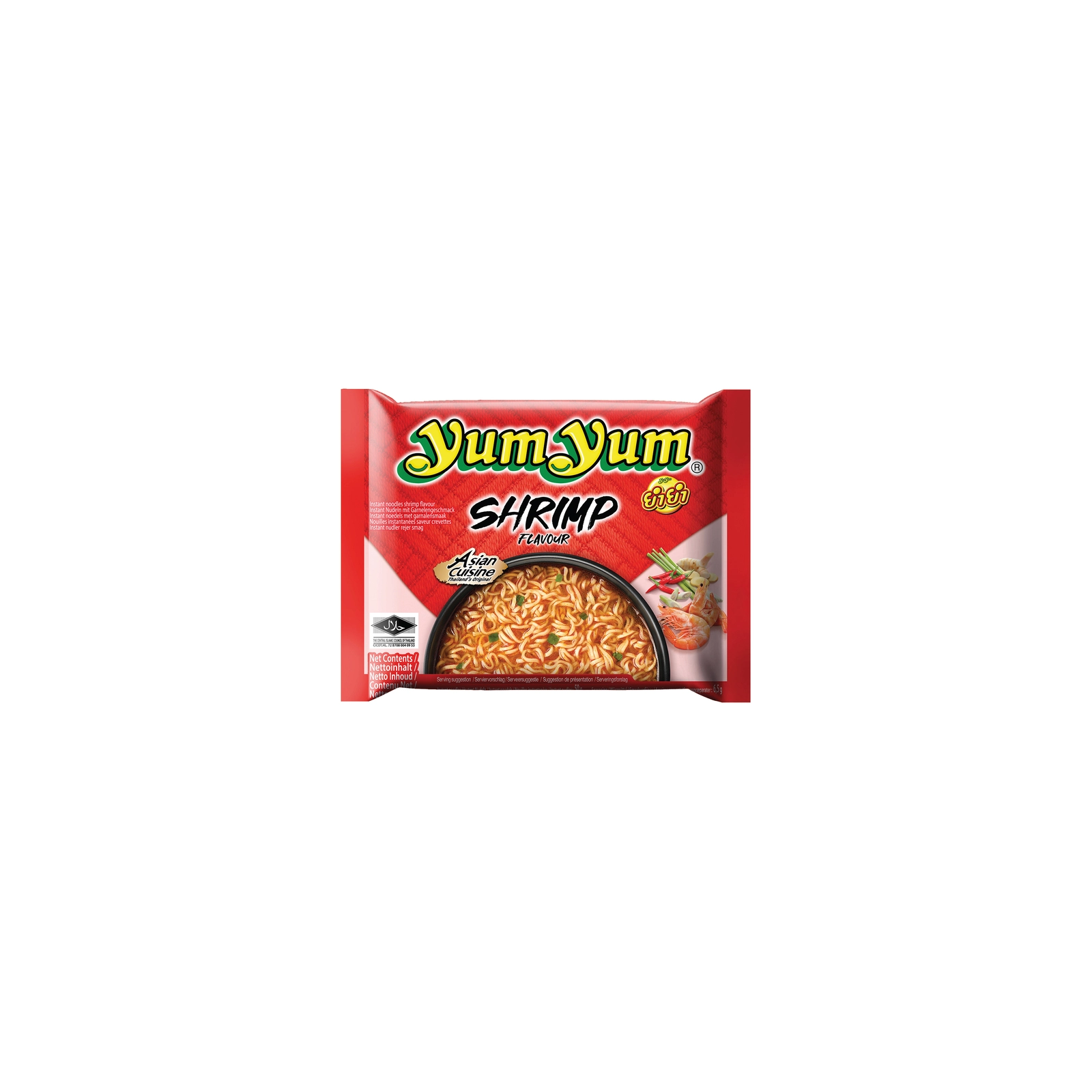 Yum Yum Shrimp Flavor Instant Noodles 60g