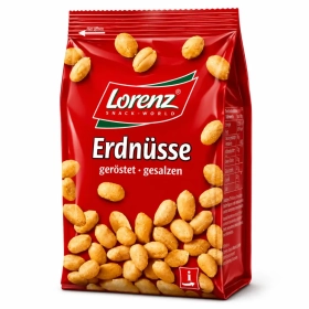 LORENZ Cacahuètes grillées & salées 200g