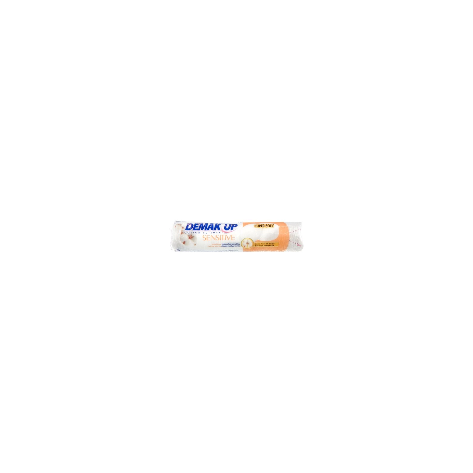 DEMAK’UP Cotton Dry Sensitive Rounds, For Sensitive Skin, Gentle Cleansing 64 Units