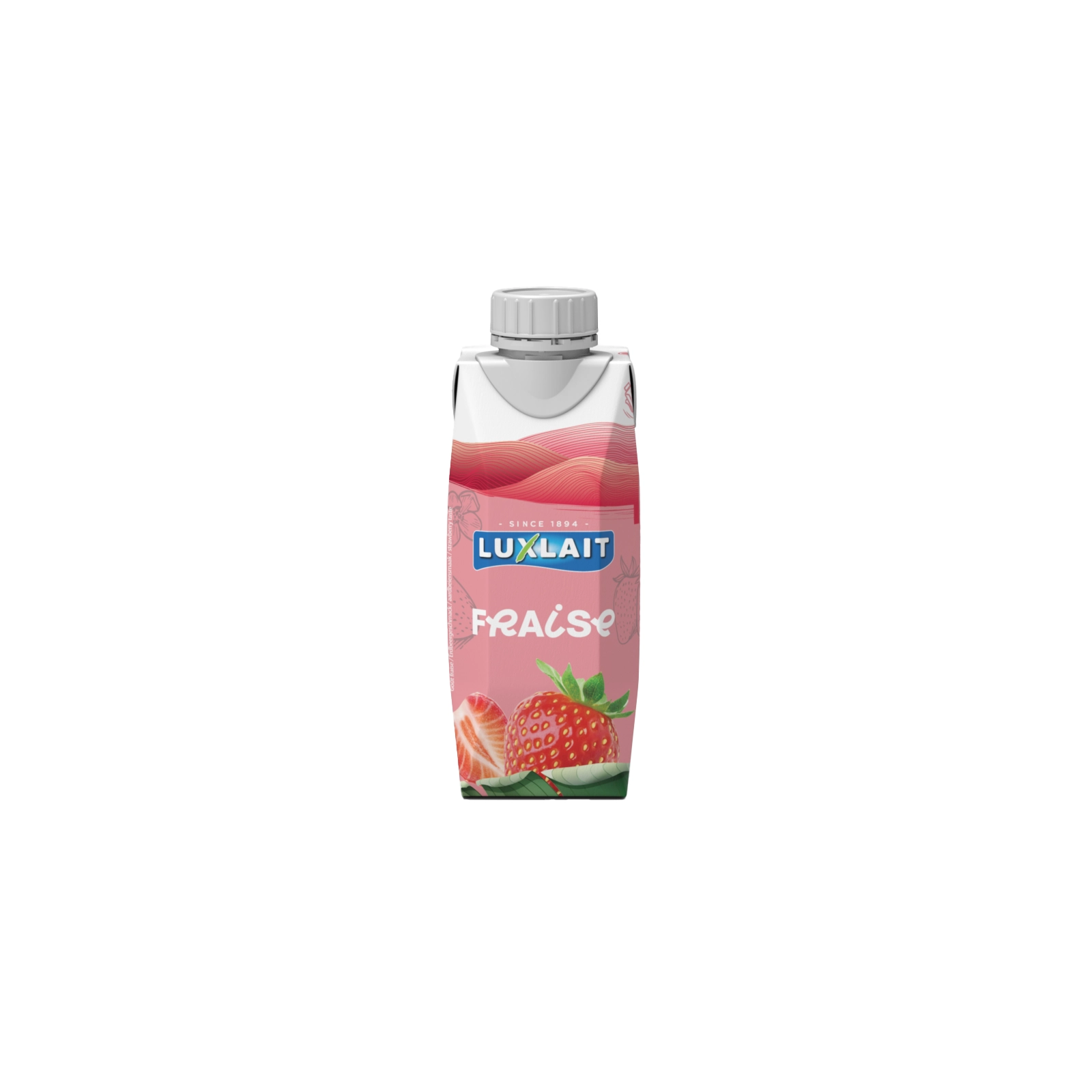 LUXLAIT Lait Fraise UHT 25cl